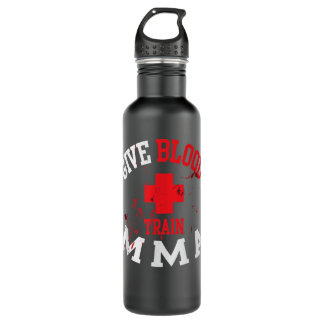 Give Blood Train MMA Mixed Martial Arts Training 9 710 Ml Water Bottle