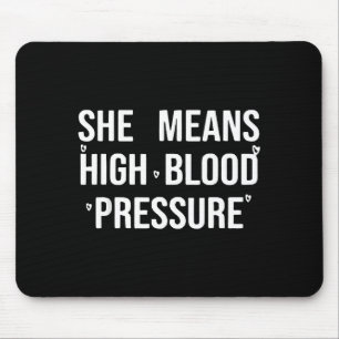 Give butterflies means high blood pressure mouse mat