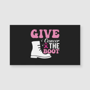 give cancer the boot breast cancer awareness