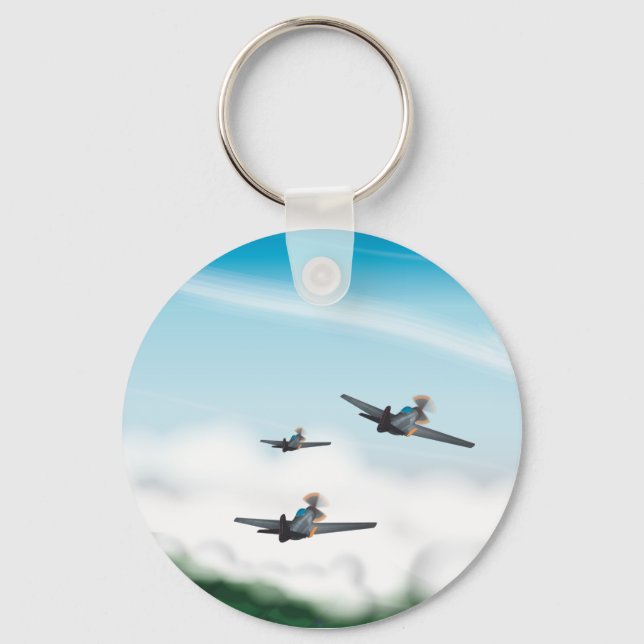 Give em hell key ring (Front)