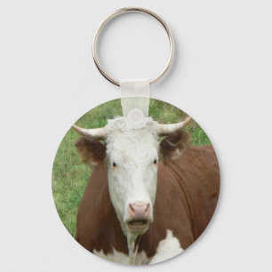 Give 'Em the Bird For Thanksgiving Key Ring