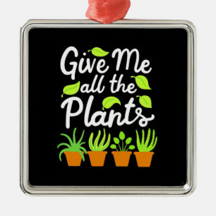 Give Gardener All The Plants Metal Tree Decoration