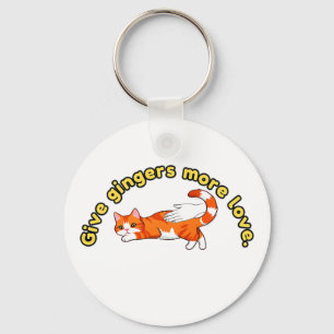 Give Gingers More Love Key Ring