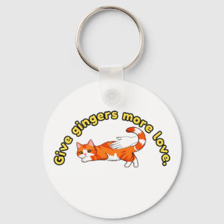 Give Gingers More Love Key Ring