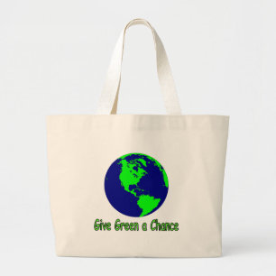 Give Green a Chance Tote Bag