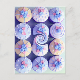Give it a swirl Cupcakes Postcard