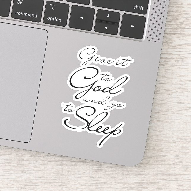 Give It To God and Go To Sleep Good Night Script (Detail)
