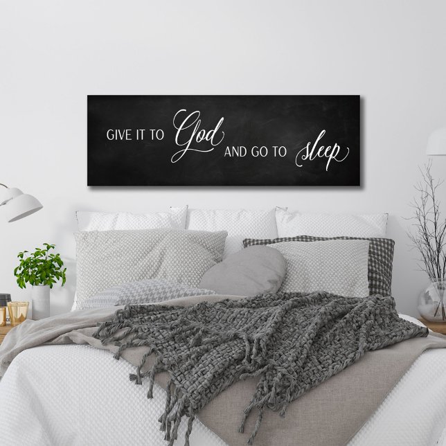 Give it to God and Go to Sleep Poster (Creator Uploaded)