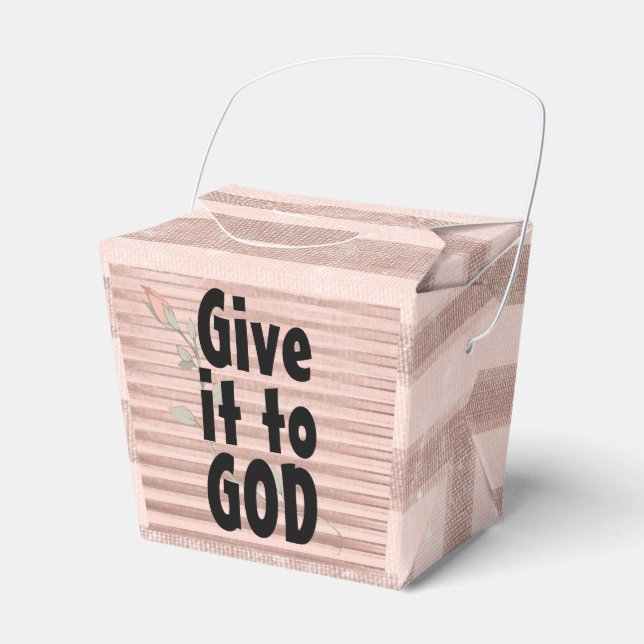 Give it to God Favour Box (Front Side)