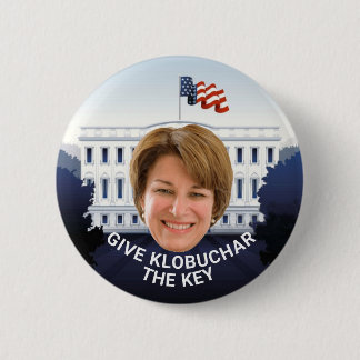 Give Klobuchar the Key 6 Cm Round Badge