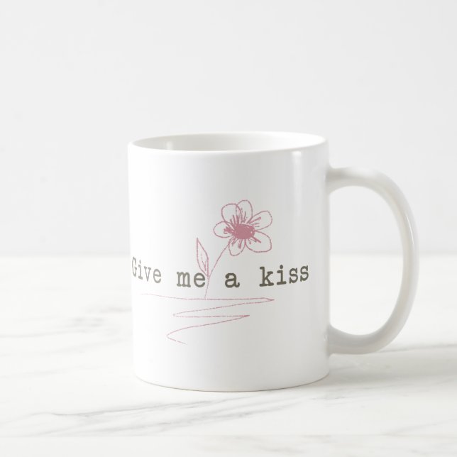 Give me a kiss mug (Right)