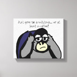 Give Me A Solution Canvas Print