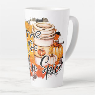 Give Me All The Pumpkin Spice   Thanksgiving Latte Mug