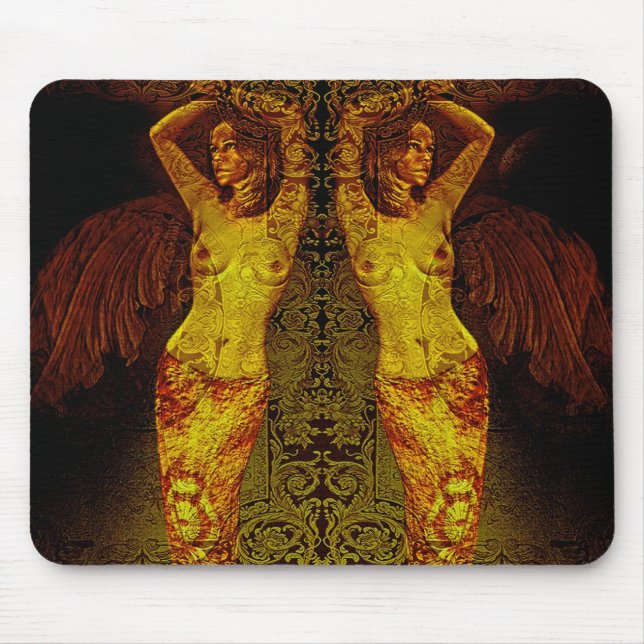 Give Me An Angel Mouse Mat (Front)
