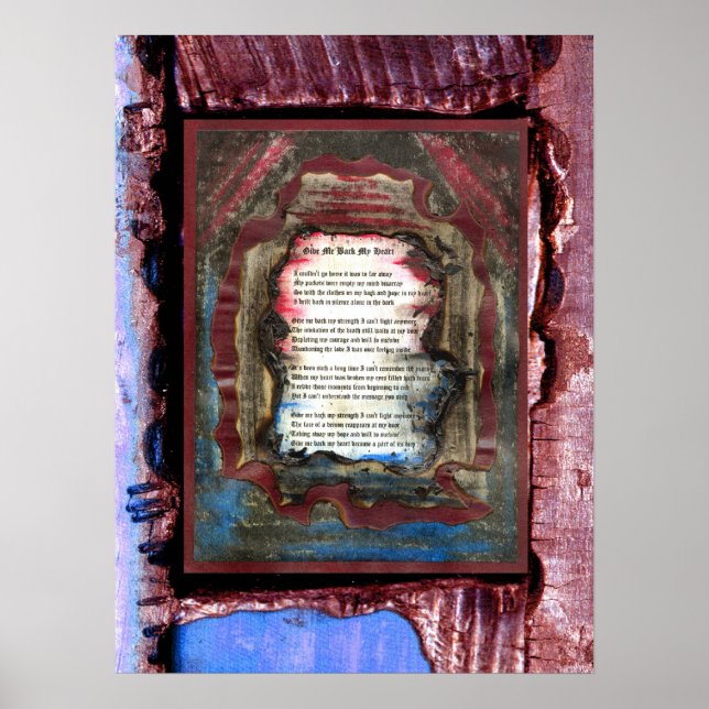 Give Me Back My Heart Poster (Front)