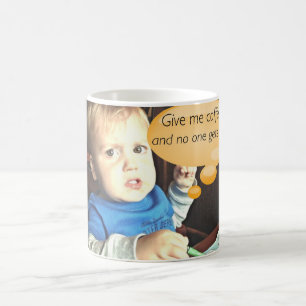 Give me coffee and no one gets hurt mug