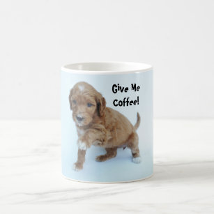 Give Me Coffee! Goldendoodle Mug