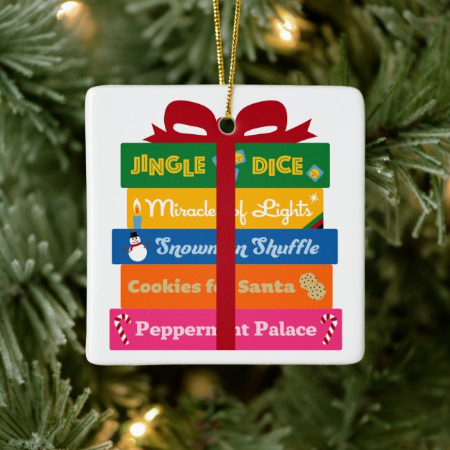 Give Me Games for the Holidays Ornament (Tree)