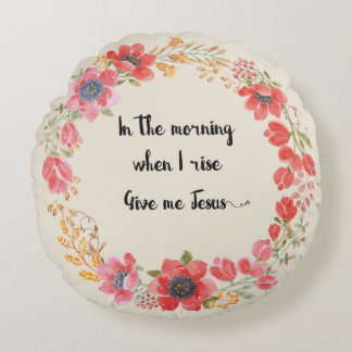Give Me Jesus Hymn Quote Pillow