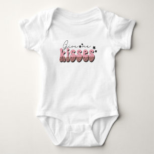 Give Me Kisses Baby Bodysuit