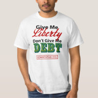 Give Me Liberty Not Debt Romney-Ryan 2012
