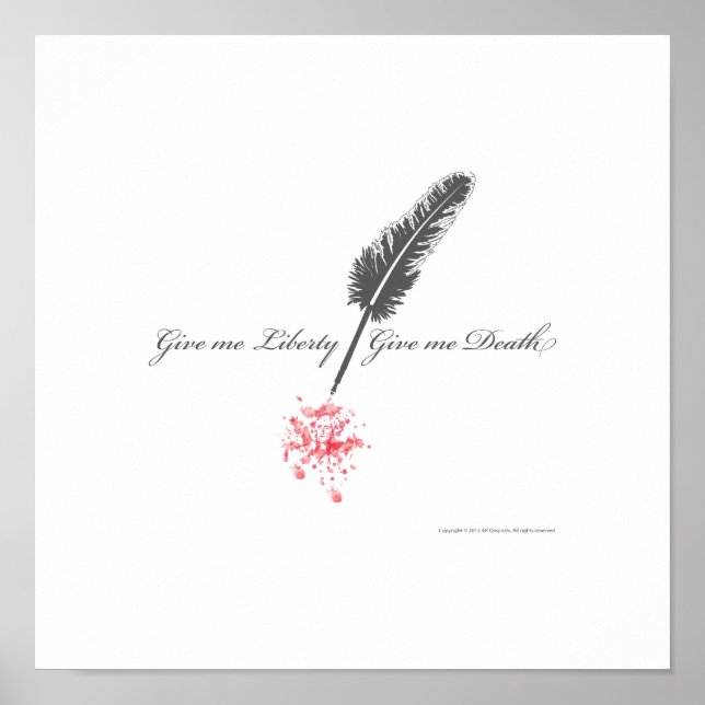 Give Me Liberty or Give Me Death Poster (Front)