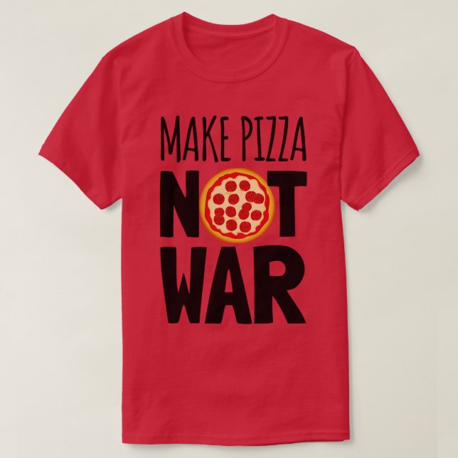 Give Me Pizza Please T-Shirt (Design Front)