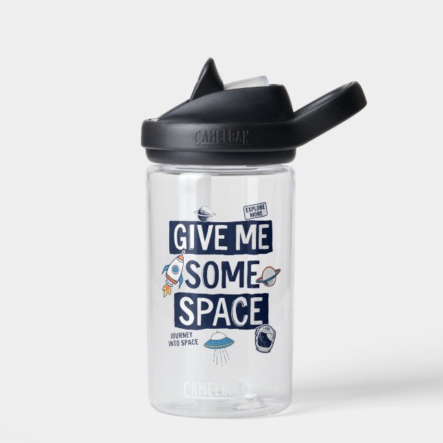 Give Me Some Space Water Bottle (Left)