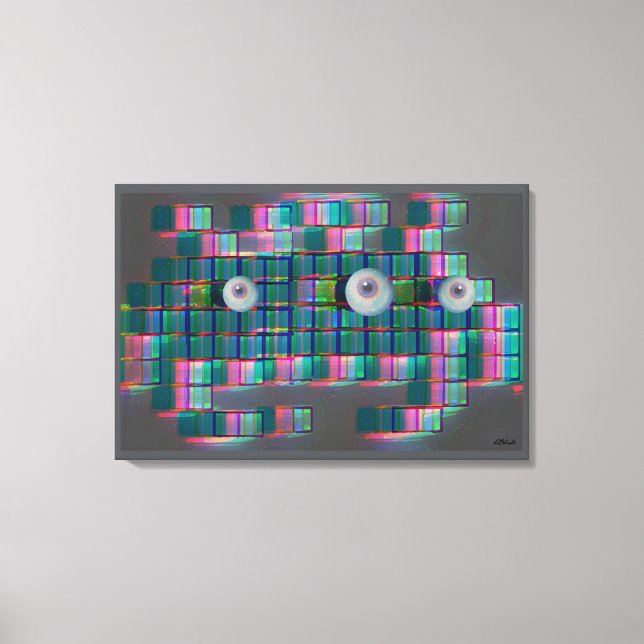 Give Me Something to Die For Canvas Print (Front)