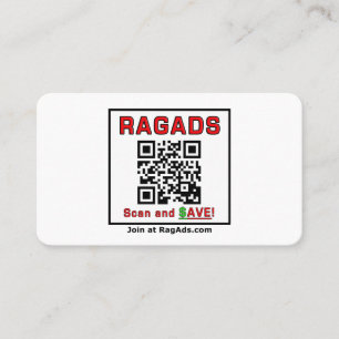 Give out RAGADS business cards and GET PAID!