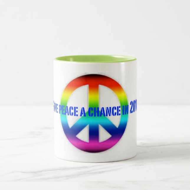 Give peace a chance in 2016 cup (Center)