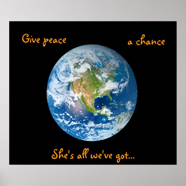 Give Peace a Chance Poster (Front)