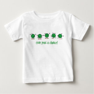 Give peas a chance baby T-Shirt