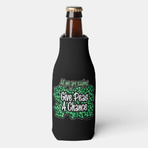 Give Peas A Chance Bottle Cooler