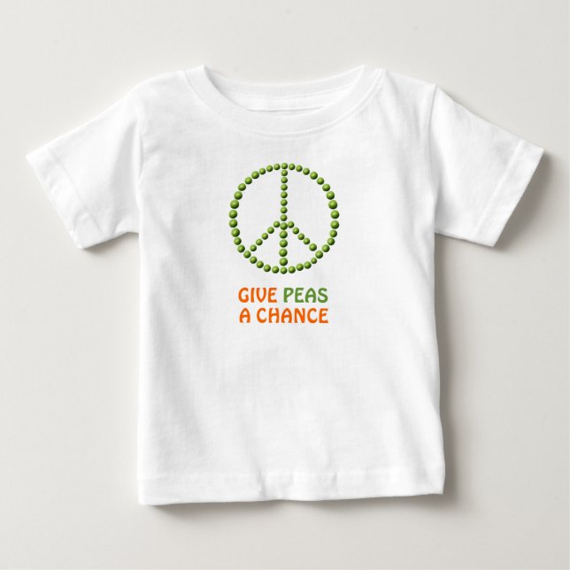 Give Peas A Chance Shirt (Front)