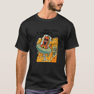 Give Peas A Chance Vegan T-Shirt