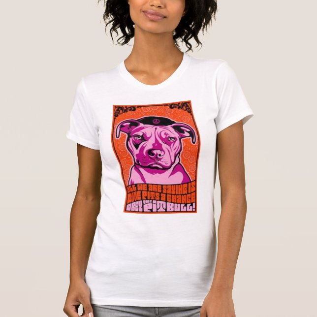 Give Pits a Chance T-Shirt (Front)