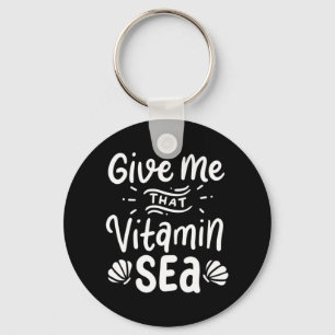Give Swimmer That Vitamin Sea Key Ring