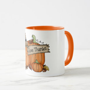 Give Thanks 11 oz Combo Mug