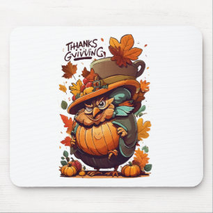 Give Thanks and Share Love Mouse Mat