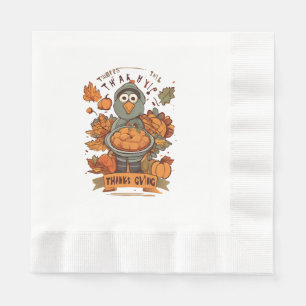 Give Thanks and Share Love  Napkin