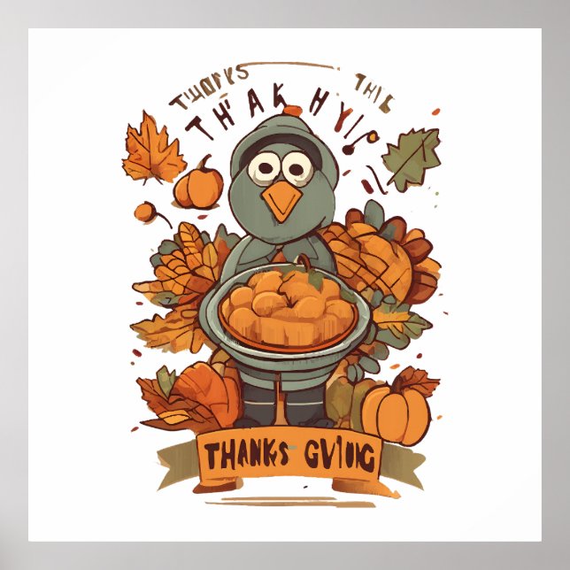 Give Thanks and Share Love  Poster (Front)