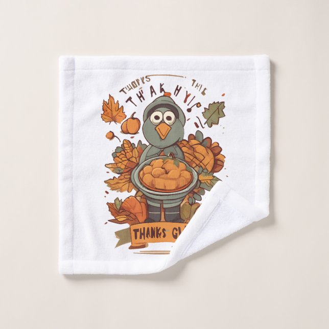 Give Thanks and Share Love  Wash Cloth (Wash Cloth)