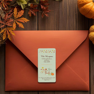 Give Thanks Bible Verse  Label