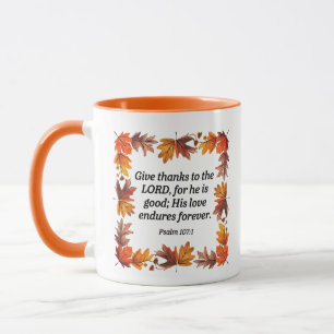 Give Thanks Ceramic Mug