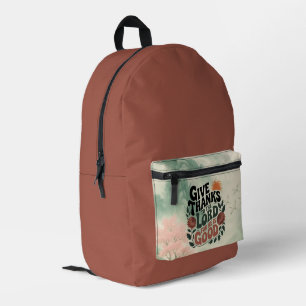 Give Thanks - Christian Backpack