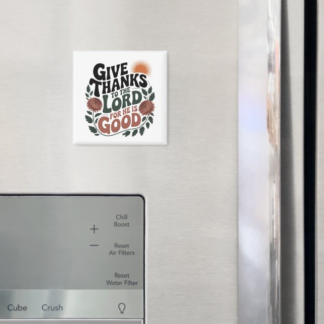 Give Thanks - Christian Magnet (In Situ (Fridge))