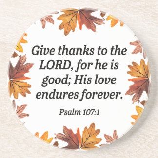 Give Thanks Coaster