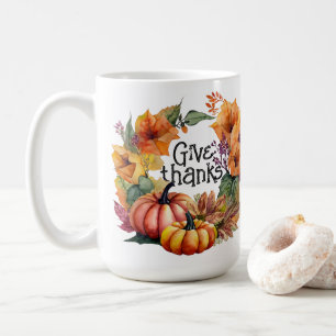 Give Thanks Coffee Mug