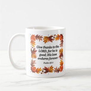 Give Thanks Coffee Mug